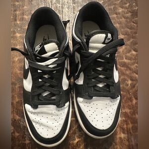 Nike Black and White Athletic Shoes